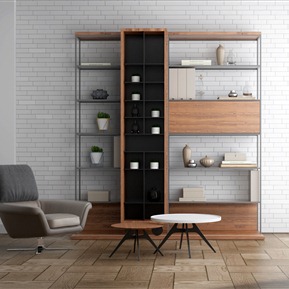 现代 装饰柜 装饰柜装饰品休闲椅组合