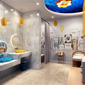 现代 母婴室 儿童母婴室