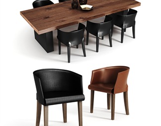 现代现代餐桌椅组合