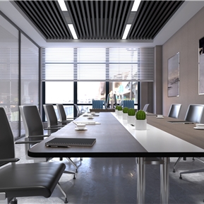 现代 会议室 会议桌椅