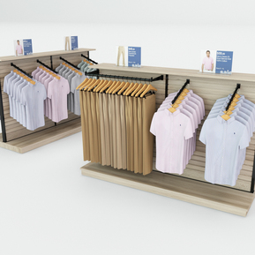 现代 衣架 展示架