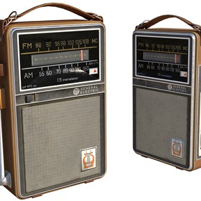 现代 收音机 旧广播收音机