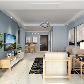 北欧 客餐厅 客厅餐厅