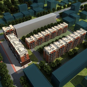 现代 住宅区 住宅规划