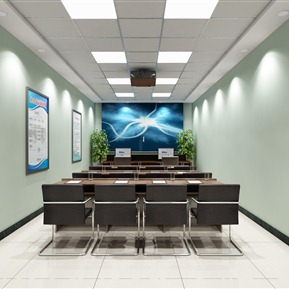 现代 会议室 运维培训会议室