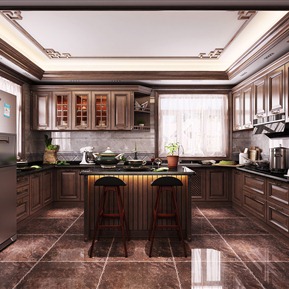 美式 厨房