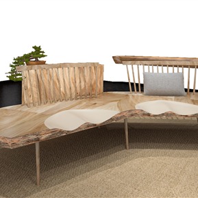 北欧 休闲椅 实木茶椅