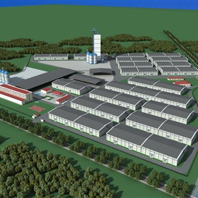 现代 鸟瞰图 厂区鸟瞰