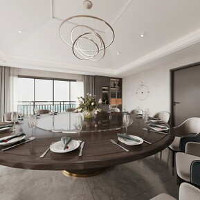 现代 包间 餐厅