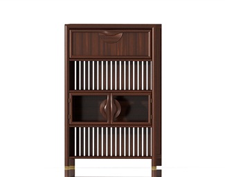 新中式木质装饰柜