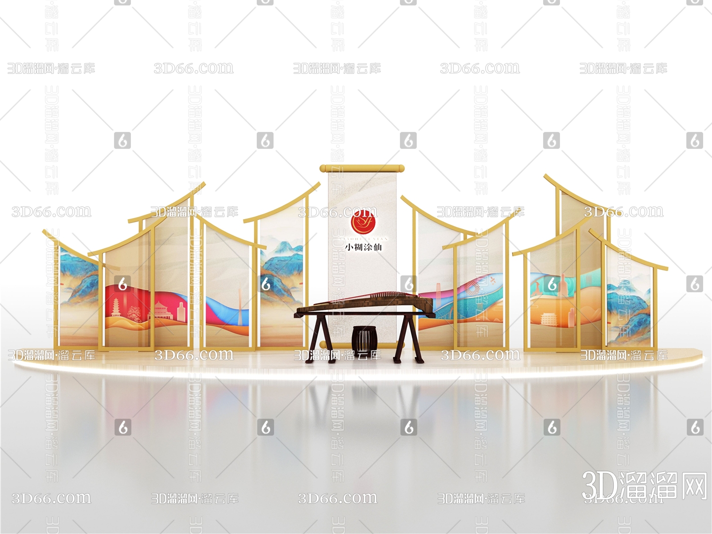 【美陈3D模型下载】-美陈3D模型素材下载_3D溜溜网-花瓣网