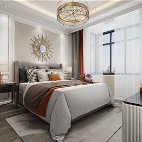 轻奢 卧室 客餐厅 主卧