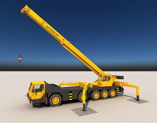 现代 吊车 汽车吊