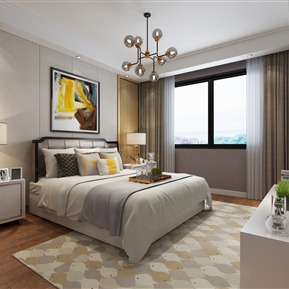 轻奢 卧室