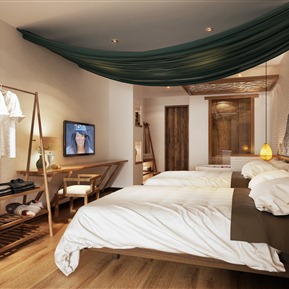 新中式 客房 酒店客房