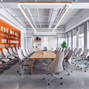 现代 会议室 会议桌椅