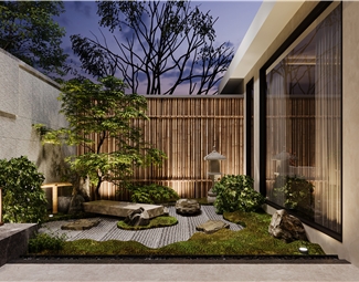 新中式 庭院