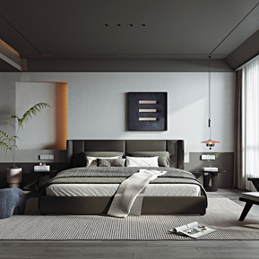 现代 卧室