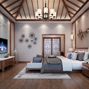 新中式 卧室