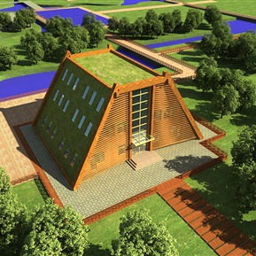 现代 建筑 生态建筑