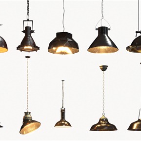 工业LOFT  吊灯