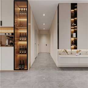 轻奢 客餐厅 客餐厅全景