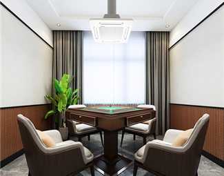 新中式 棋牌室