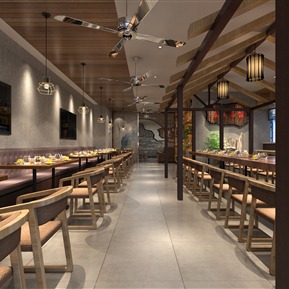 新中式 面馆 餐厅