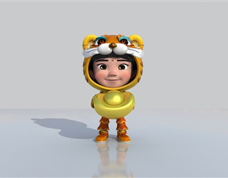 现代q版人物
