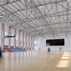 现代 篮球馆 室内篮球馆