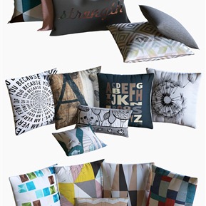 现代 抱枕 枕头抱枕