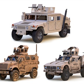 现代 越野车 悍马军车装甲车