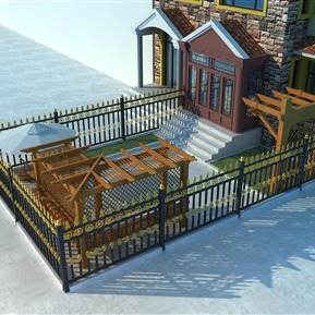 欧式 庭院 小院