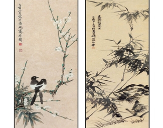 新中式装饰画组合