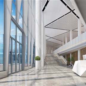 现代 大厅 办公门厅