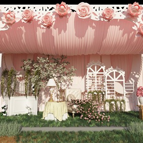 欧式 婚礼现场 迎宾