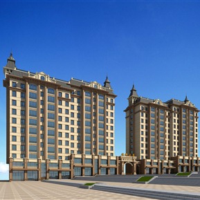 欧式 住宅区 西班牙住宅