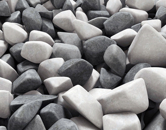现代现代鹅卵石石头石子组合