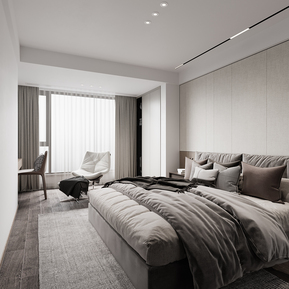现代 卧室