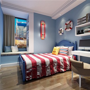 地中海 儿童房 卧室