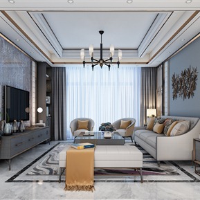 轻奢 客厅