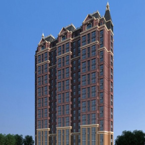 美式 住宅楼 高层住宅