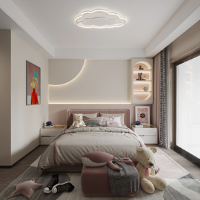 现代 儿童房