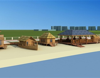 现代室外建筑