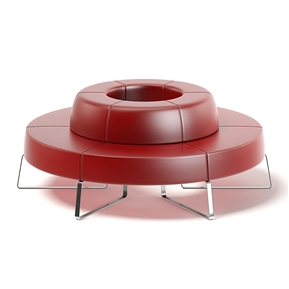 现代 公共椅 异形沙发