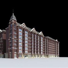 欧式 住宅楼 住宅