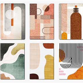 北欧 方形地毯 地毯