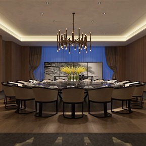 新中式 包间 酒店包厢