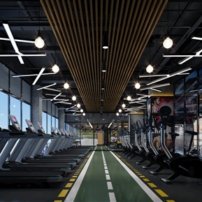 工业LOFT 健身房