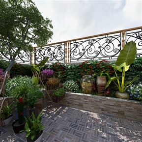 地中海 花园 天台花园